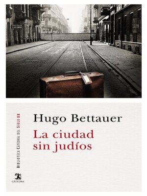 cover image of La ciudad sin judíos